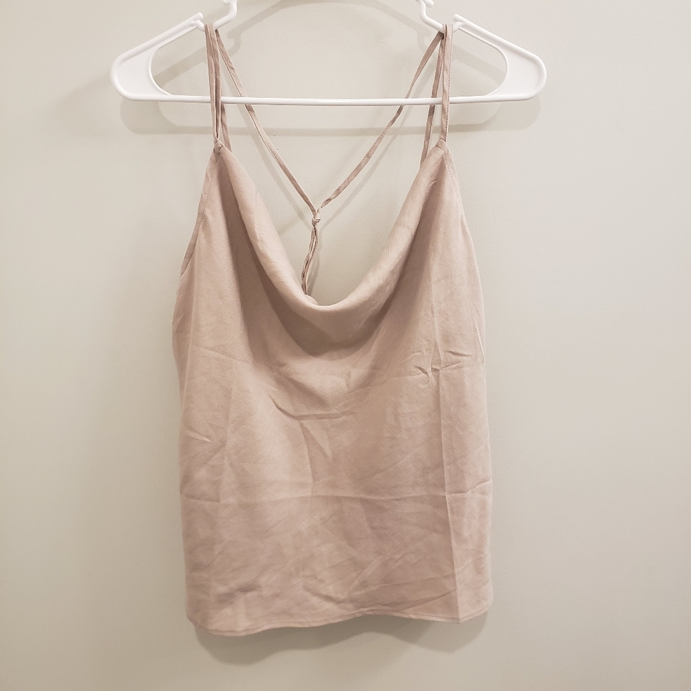 lightweight strappy back tank top